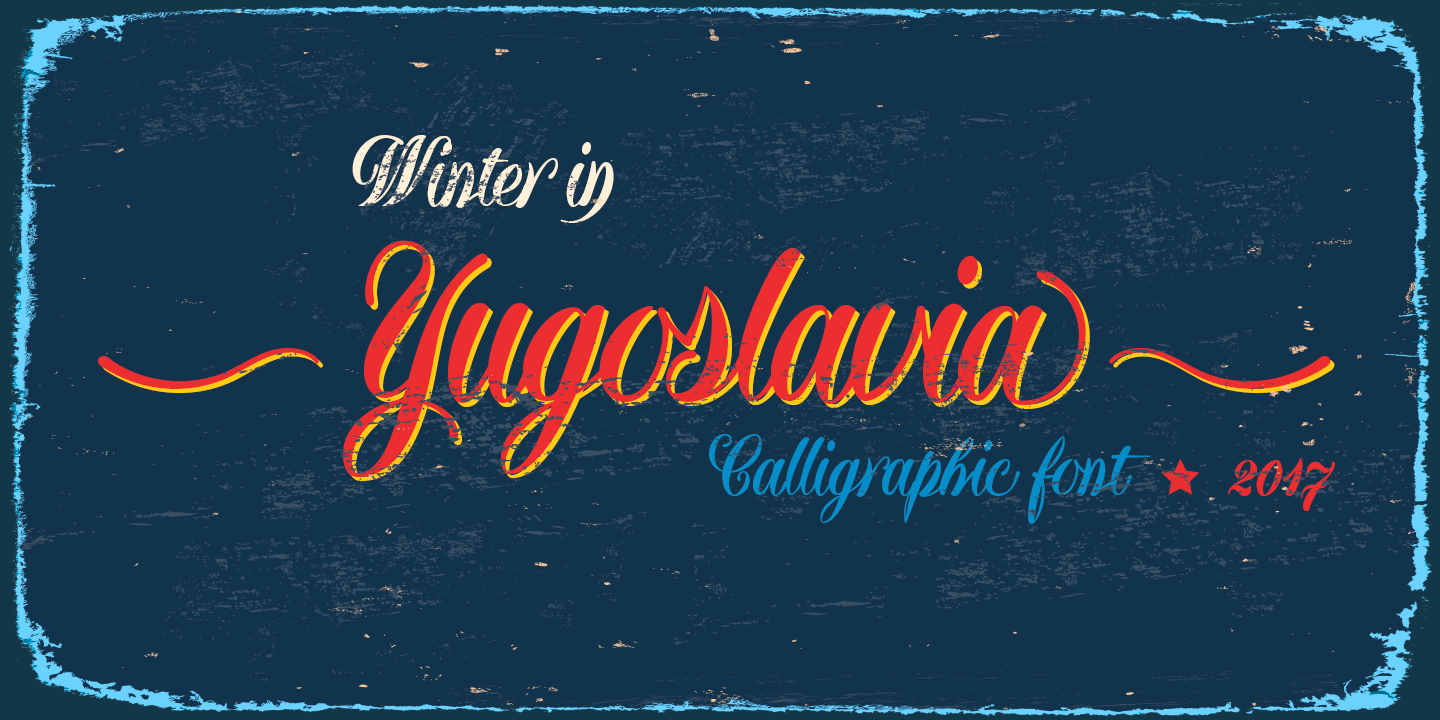 Font Yugoslavia